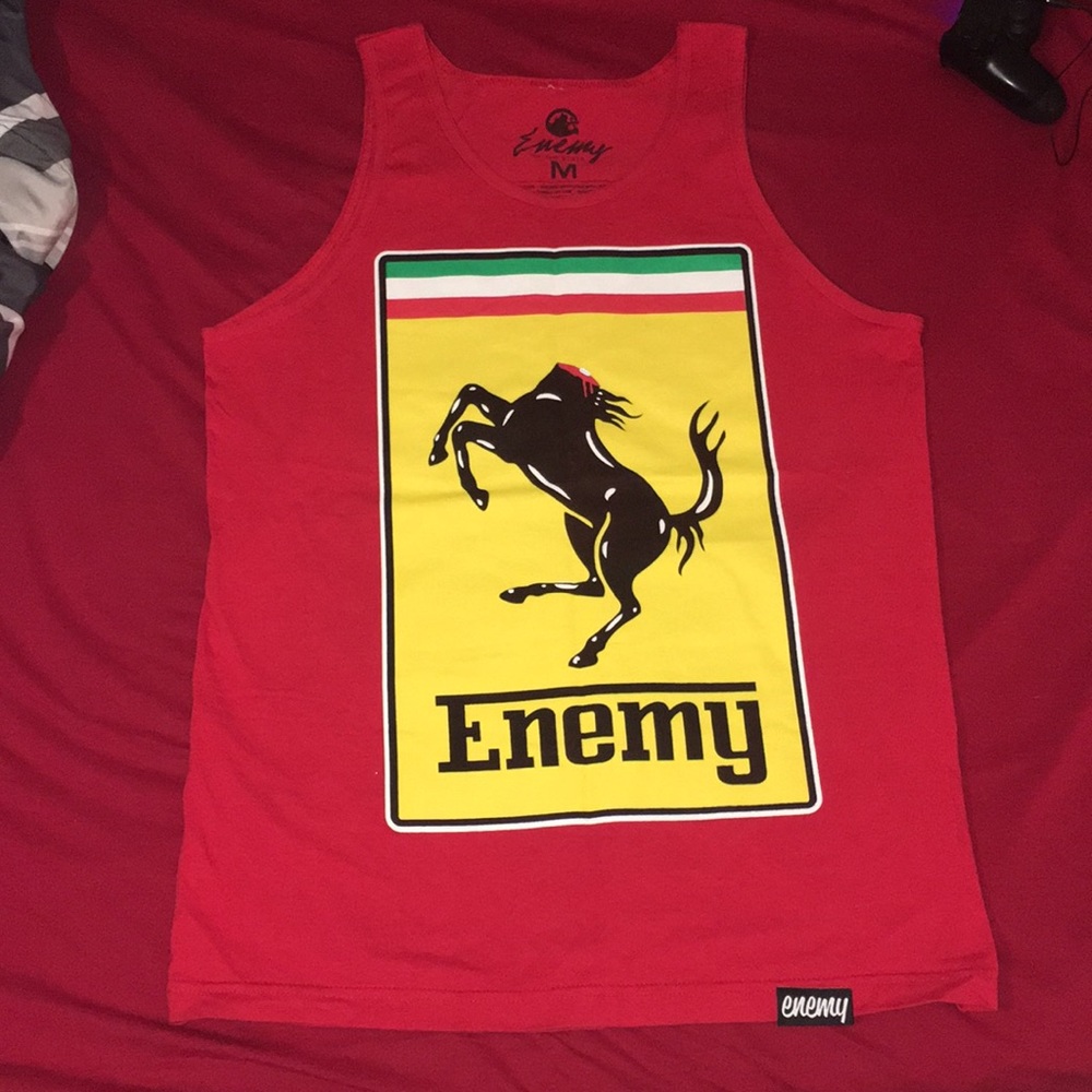 Enemy Of The State Tank Top.